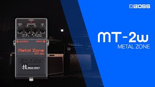 BOSS MT2W Metal Zone Sound Examples [upl. by Aztinad]