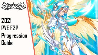 【Elsword NA】2021 PVE F2P Progression Guide for NewReturning Players [upl. by Sumer]