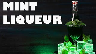 How to Make MINT LIQUEUR  4K UHD [upl. by Eceinart849]