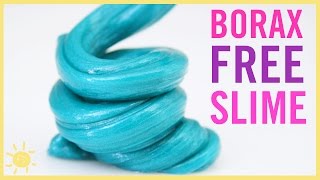 BEST Kid Friendly Slime NO Borax [upl. by Teeniv3]