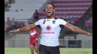 Jarryd Hayne Breaks Rugby League World Cup Try Record [upl. by Jovitta569]