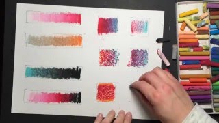 10 Oil Pastel Techniques [upl. by Ibocaj]