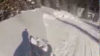 Avalanche Caught on GoPro Camera Uinta Mountains Utah 22114 [upl. by Joycelin]