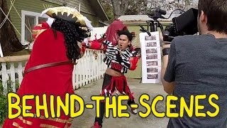 Hook Fight Scene  Homemade Behind the Scenes with the Real RUFIO [upl. by Zeuqcaj]