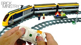 LEGO 60197 CITY ● Passenger Train Speed Build Review [upl. by Ditter]