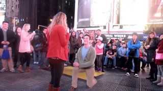 Times Square Proposal Fail [upl. by Auoh]