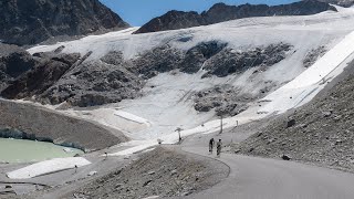 Ötztal Glacier Road  Highest Road in the Alps Austria  Indoor Cycling Training [upl. by Aymik]