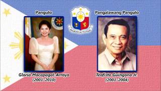 Lupang Hinirang and the Presidents and Vice Presidents of Philippines as of 2017 [upl. by Pollux]