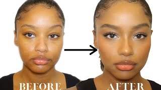 BEGINNER MAKEUP TUTORIAL  NATURAL AND EASY MAKEUP TO ENHANCE YOUR FEATURES [upl. by Laynad407]