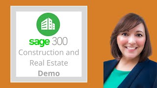 Demo  Sage 300 Construction amp Real Estate Timberline NEW Construction Accounting Software [upl. by Aay338]