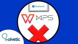 ❌ DESINSTALAR WPS OFFICE COMPLETAMENTE Windows 10 [upl. by Janaya]