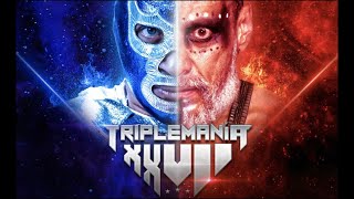 TRIPLEMANÍA XXVII  EVENTO COMPLETO  Lucha Libre AAA Worldwide [upl. by Tobe]