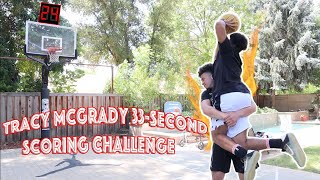 The Tracy McGrady 33Second Basketball Challenge [upl. by Chin]