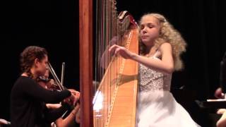 Boieldieu Harp Concerto performed by Alisa Sadikova 23042017 [upl. by Atteugram802]