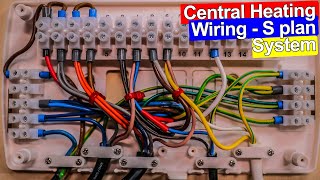 HOW TO WIRE A CENTRAL HEATING SYSTEM FROM SCRATCH  S PLAN [upl. by Dyane478]