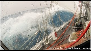 Crossing the Drake Passage by sailboat [upl. by Nyrhtac232]