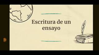 Escritura de ensayos introducción desarrollo y conclusión [upl. by Llydnek]