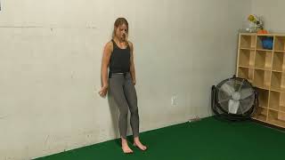 Exercise Demo Anterior Tibialis Raise [upl. by Scandura]