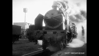 AU SERVICE DE LA FRANCE  1946 SNCF Ferroviaire  French Trains [upl. by Annez]