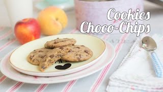 Galletas ChocoChip  Cookies con chips de chocolate  Quiero Cupcakes [upl. by Eniamrehs]