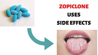 ZOPICLONE IMOVANE Review Uses Side Effects Mechanism of Action [upl. by Macilroy]