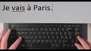 Typing accented French characters on a PC [upl. by Ennaecarg]