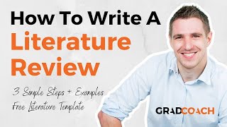 How To Write A Literature Review In 3 Simple Steps FREE Template With Examples [upl. by Ardnwahs376]