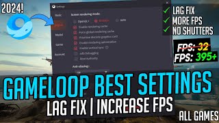 🔧Gameloop Best Settings For Low End PC ✅  Gameloop Lag Fix And FPS Boost Optimization 2023 [upl. by Ailekahs314]