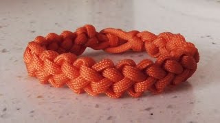 Quick Deploy Zipper Sinnet Paracord Survival Bracelet No Buckle [upl. by Heather]