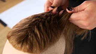 How to Braid an Undercut  TheSalonGuy [upl. by Enailil639]