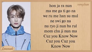 NCT U  Know Now Easy Lyrics [upl. by Aleibarg]