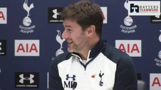 Pochettino laughs off Aguero speculation [upl. by Rolph]