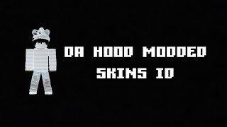 DA HOOD MODDED GUN SKINS ID 2021check Desc [upl. by Scribner]