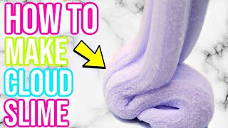 How To Make PERFECT CLOUD SLIME [upl. by Godiva]