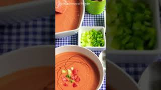 Easy Spanish Gazpacho  Authentic Spanish Gazpacho Andaluz Recipe [upl. by Balthasar503]