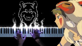 Princess Mononoke Theme  Solo Piano [upl. by Mistrot]