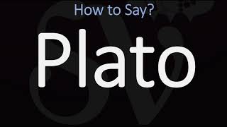 How to Pronounce Plato CORRECTLY [upl. by Nyrhtac]