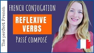 French reflexive verbs  How to conjugate them in Passé Composé  French grammar [upl. by Acila499]