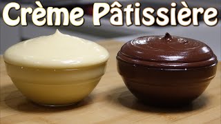 How to make Crème Pâtissière Pastry Cream  Vanilla and Chocolate Base A Non Traditional Method [upl. by Mccahill999]