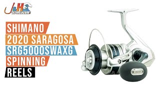 Shimano SRG5000SWAXG Saragosa SWA Spinning Reel Review  JampH Tackle [upl. by Kacerek]