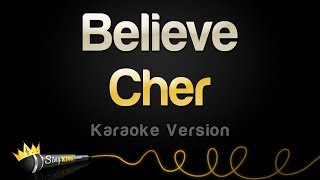 Cher  Believe Karaoke Version [upl. by Heuser]