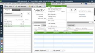 QuickBooks Tutorial  Entering Expenses in QuickBooks [upl. by Abekam]