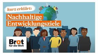 Kurz erklärt Nachhaltige Entwicklungsziele [upl. by Hamitaf222]