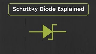 Schottky Diode Explained [upl. by Yusem]