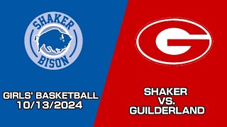 03 Basketball Shaker girls at Guilderland [upl. by Cooperman]