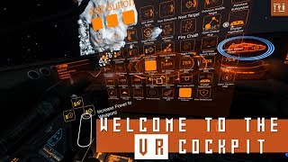 Elite Dangerous VR Cockpit  HOW TO Play ED with Motion Controllers [upl. by Siravat912]