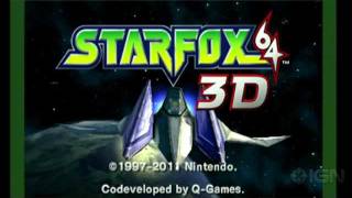 Star Fox 64 3D Game Opening [upl. by Tamarah465]