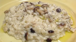 Risotto con Funghi Pioppini o Chiodini [upl. by Albin]