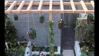 DIY houten pergola  Eigen Huis amp Tuin [upl. by Taylor]