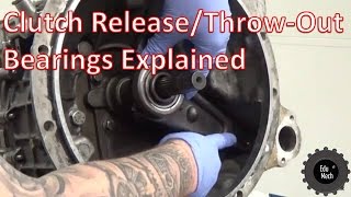 Clutch Release bearing  Throw out Bearing Explained  How it works [upl. by Fredericka275]